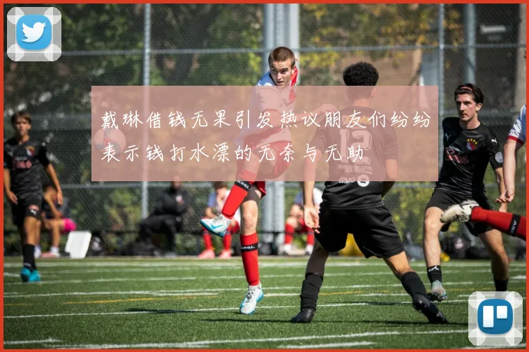 戴琳借钱无果引发热议朋友们纷纷表示钱打水漂的无奈与无助